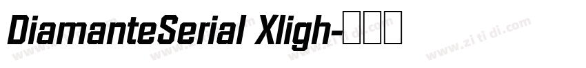 DiamanteSerial Xligh字体转换